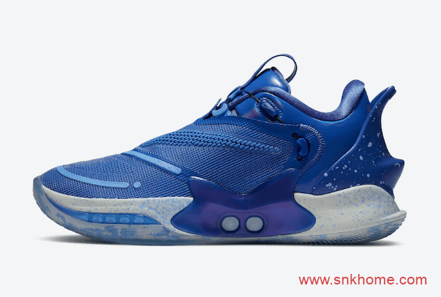 耐克自动系鞋带球鞋皇家蓝配色 Nike Adapt BB 2.0 “Royal” 耐克蓝色球鞋 货号：BQ5397-400