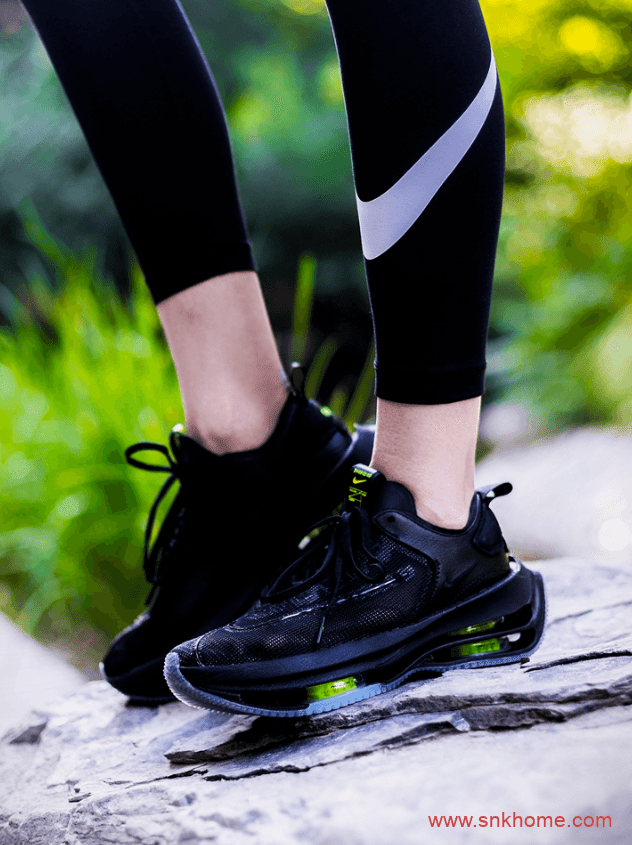 耐克八块气垫 耐克双层气垫 Nike Zoom Double Stacked 耐克顶级神鞋荧光绿跑鞋发售日期 货号：CI0804-700 / CI0804-001