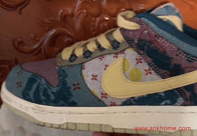 耐克Dunk水洗做旧 Nike Dunk Low SP “Lemon Wash” 耐克Dunk牛仔多色拼接发售日期 货号：CZ9747-900