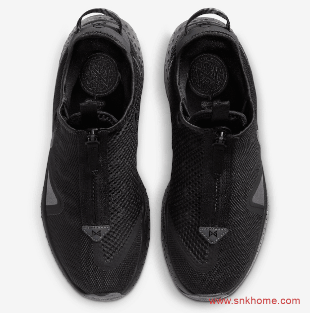 保罗乔治四代战靴 Nike PG 4 “Triple Black” 耐克PG4黑魂配色发售日期 货号：CD5082-005