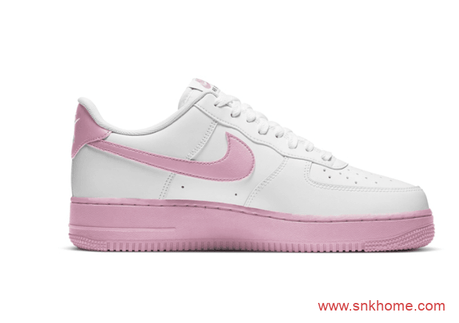 草莓味耐克空军新配色 NIKE Air Force 1 Low 空军一号白粉色小姐姐专属配色