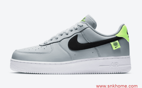 低帮空军灰绿配色 Nike Air Force 1 Low “Worldwide” 清爽夏天空军灰绿官图曝光 货号：CK7648-002