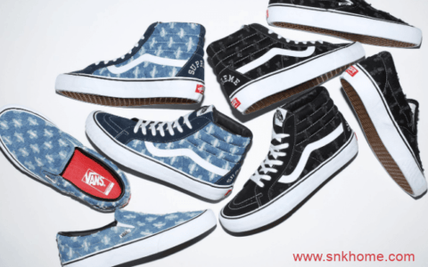 万斯经典高低帮SUP联名 Supreme x Vans “Hole Punch Denim”已经发售