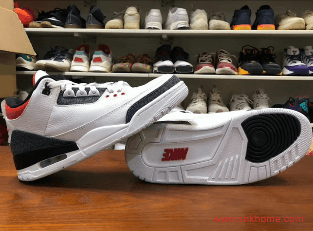 AJ3新火焰红发售日期 Air Jordan 3 SE DNM“ Fire Red” AJ3爆裂纹球鞋 货号：CZ6431-100