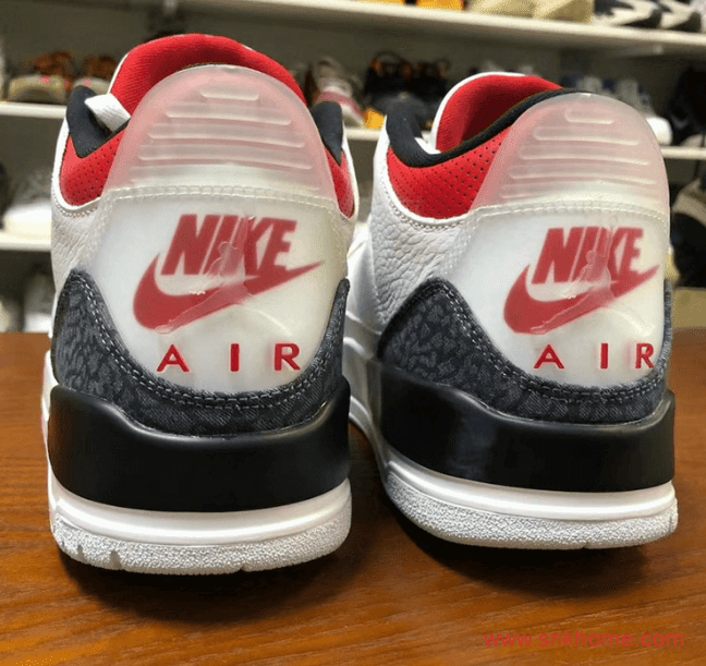 AJ3新火焰红发售日期 Air Jordan 3 SE DNM“ Fire Red” AJ3爆裂纹球鞋 货号：CZ6431-100