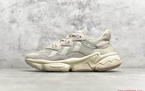 公司级版本阿迪达斯adidas Originals Ozweego 阿迪达斯简版椰子 米白色阿迪达斯跑鞋