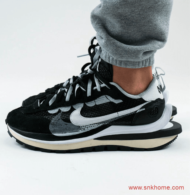 sacai x Nike Pegasus VaporFly SP “Black” 耐克华夫Sacai新一代联名走秀款上脚图 货号：CV1363-001