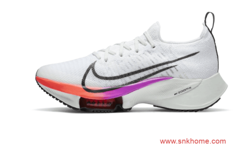 耐克破2神鞋训练版 Nike Air Zoom Tempo Next% 耐克马拉松真碳前掌气垫跑鞋灰白配色发售日期 货号：CI9923-100