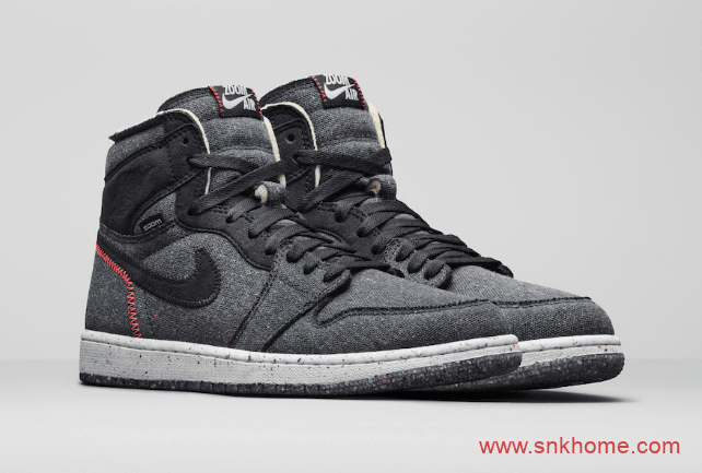 AJ1ZOOM领衔的耐克环保鞋 Air Jordan 1 High Zoom “Space Hippie” 包含三个鞋款 货号：CW2414-001