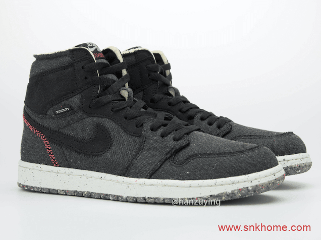 AJ1ZOOM领衔的耐克环保鞋 Air Jordan 1 High Zoom “Space Hippie” 包含三个鞋款 货号：CW2414-001