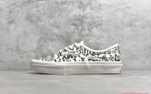 万斯一脚蹬 VANS VAULT x COMME des GARCONS Authentic LX CDG 万斯限量版涂鸦联名款