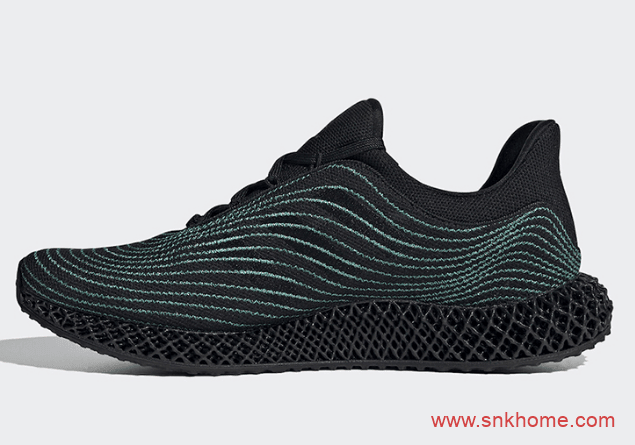 阿迪达斯4D科技鞋 Parley x adidas Ultra Boost 4D全新限量版阿迪达斯环保鞋实物图曝光 货号：FX2434