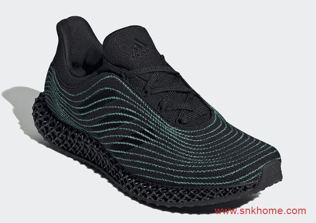 阿迪达斯4D科技鞋 Parley x adidas Ultra Boost 4D全新限量版阿迪达斯环保鞋实物图曝光 货号：FX2434