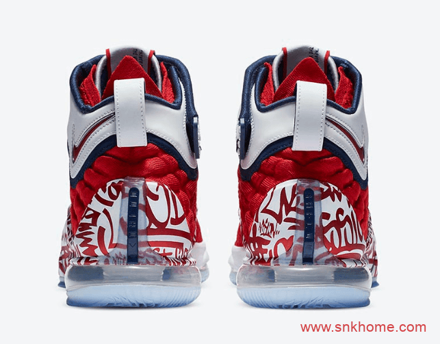詹姆斯球鞋涂鸦配色 Nike LeBron 17 FP “Graffiti”即将发售 货号：CT6047-600