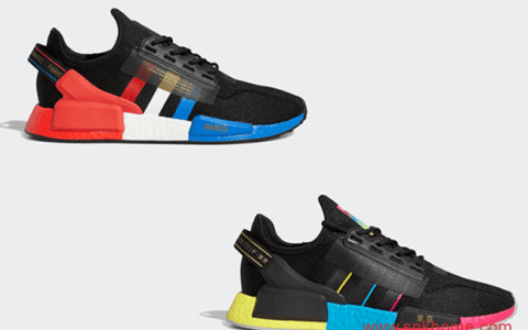 阿迪达斯巴黎限定 东京限定 adidas NMD R1 V2 “Paris”即将登场 货号：FY2070