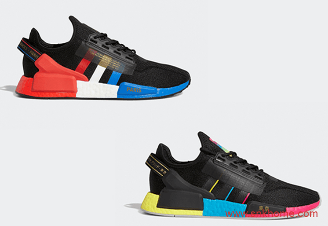 阿迪达斯巴黎限定 东京限定 adidas NMD R1 V2 “Paris”即将登场 货号：FY2070