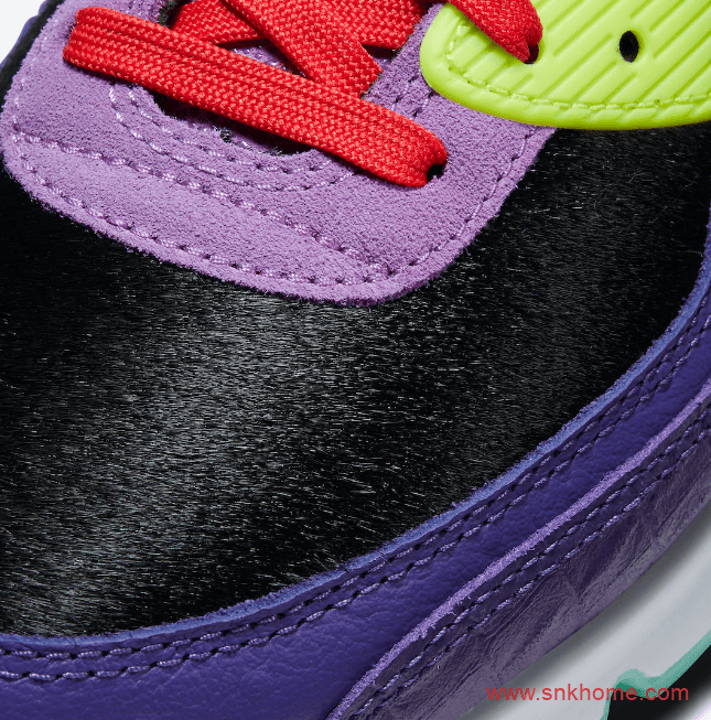 Nike Air Max 90 QS 神似耐克椰子耐克MAX90紫色装扮规格不一般 货号：CZ5588-001