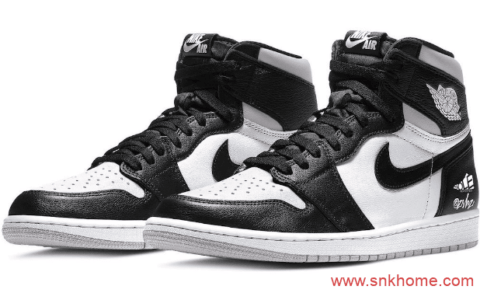 Air Jordan 1熊猫复刻 Air Jordan 1 High OG AJ1高帮黑白发售日期 货号：555088-035