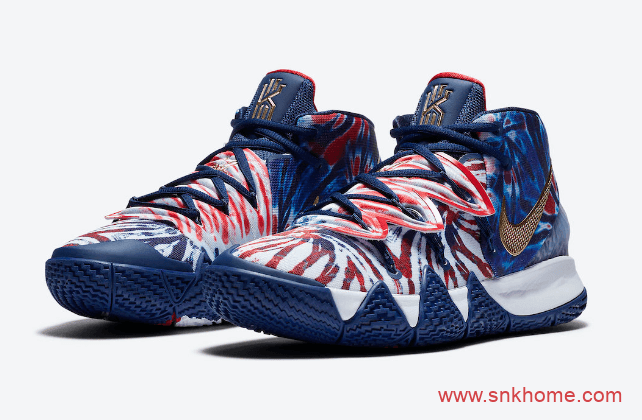 耐克欧文三色扎染装扮球鞋 Nike Kyrie S2 Hybrid “Tie-Dye” 欧文合体战靴 货号：CT1971-400