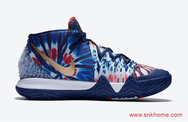 耐克欧文三色扎染装扮球鞋 Nike Kyrie S2 Hybrid “Tie-Dye” 欧文合体战靴 货号：CT1971-400