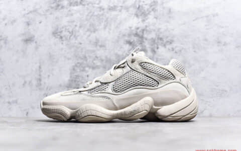 椰子500复刻 Adidas Yeezy 500 纯原版本椰子500灰白 货号：FV3573