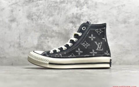 匡威LV联名 LV X CONVERSE 1970S DT纯原版本匡威 货号：169620C