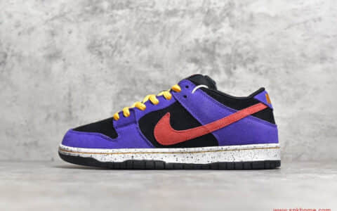 耐克Dunk黑紫低帮 NIKE Dunk SB Low SP 耐克蝎子莱莱 货号：BQ6817-008