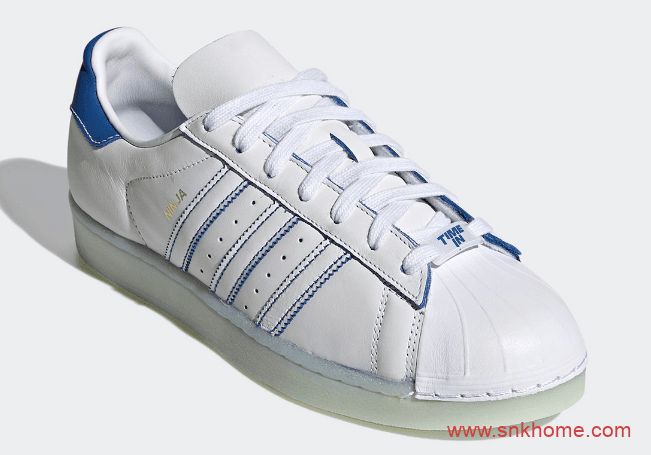 阿迪达斯贝壳头电竞主播联名 Ninja x adidas Superstar 阿迪达斯周年纪念款 货号：FX2784