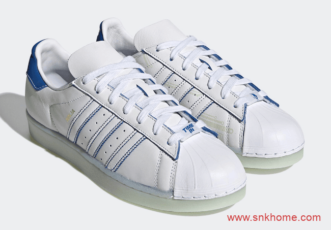 阿迪达斯贝壳头电竞主播联名 Ninja x adidas Superstar 阿迪达斯周年纪念款 货号：FX2784