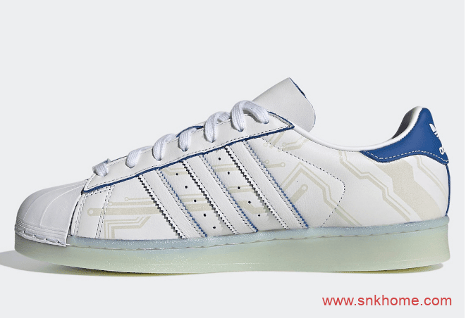 阿迪达斯贝壳头电竞主播联名 Ninja x adidas Superstar 阿迪达斯周年纪念款 货号：FX2784