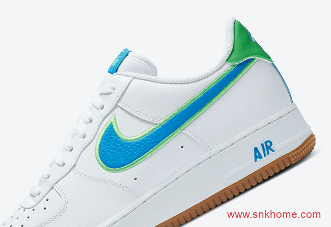 耐克空军湖水蓝配色低帮 Nike Air Force 1 Low 空军白蓝耐克小白鞋值得期待 货号：DA4660-100