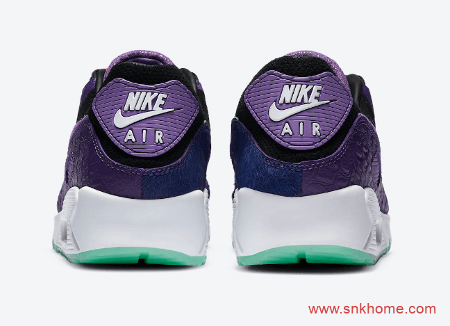 耐克MAX90两款新配色 Nike Air Max 90 “Violet Blend” 耐克MAX90 AIR Yeezy配色实物图 货号：CZ5588-001