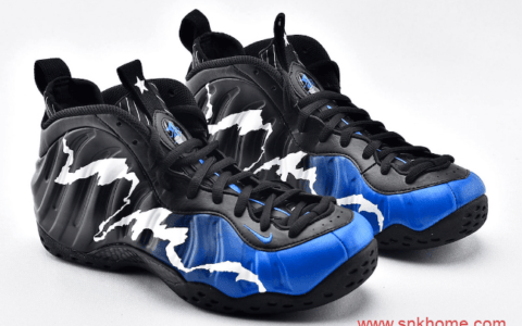 耐克喷泡Air Foamposite One “Black Aurora” 耐克惊雷喷实物图曝光发售日期 货号：CN0055-001