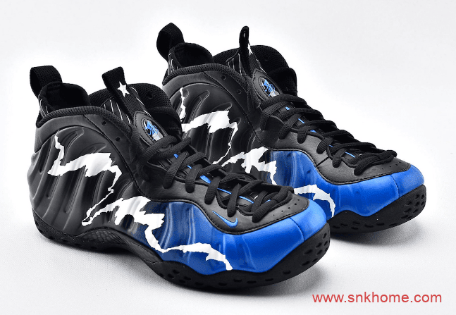 耐克喷泡Air Foamposite One “Black Aurora” 耐克惊雷喷实物图曝光发售日期 货号：CN0055-001