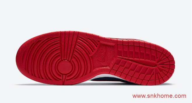 耐克Dunk灰蓝红低帮 Nike Dunk Low “Samba” 耐克Dunk碳纤维发售日期 货号：CZ2667-400