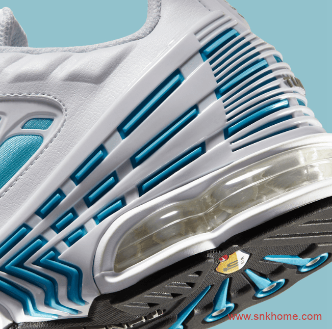 Nike Air Max Plus 3 耐克白蓝色气垫老爹鞋发售日期 货号：CK6715-100