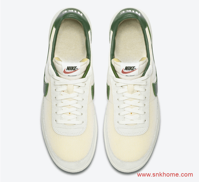 耐克复古网面板鞋 Nike Killshot OG “Gorge Green” 复古新款发售日期 货号：CU9180-100