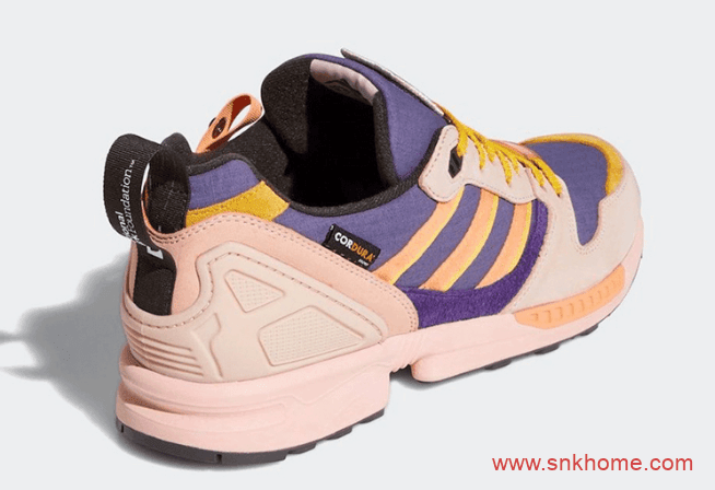 阿迪达斯ZX500多彩鞋面 National Park Foundation x adidas ZX 5000 阿迪达斯联名款防撕裂材质 货号：FY5167