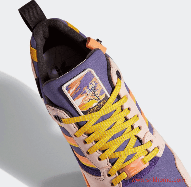 阿迪达斯ZX500多彩鞋面 National Park Foundation x adidas ZX 5000 阿迪达斯联名款防撕裂材质 货号：FY5167