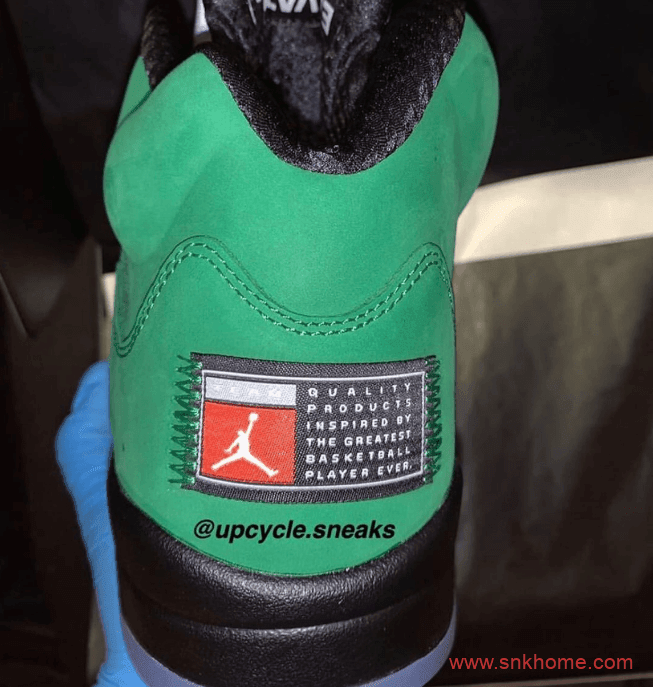 俄勒冈 AJ5即将发售 Air Jordan 5 SE “Oregon” AJ5绿黑色球鞋俄勒冈实物图 货号：CK6631-307