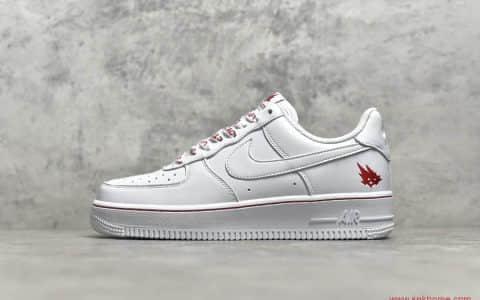 耐克空军渣男TS配色 NIKE AIR FORCE 1 Low 联名“渣男TS” 空军小白鞋原厂钢印原标空军 货号：CT9225-188