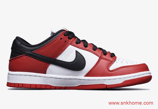 耐克Dunk芝加哥白红低帮即将发售 Nike Dunk SB Low “Chicago” 耐克Dunk芝加哥复刻 货号：BQ6817-600