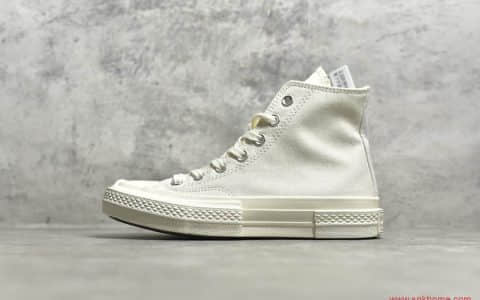 匡威迪奥联名白色高帮1970S匡威 Dior x Converse客制版本VIP 限定 货号：170999C