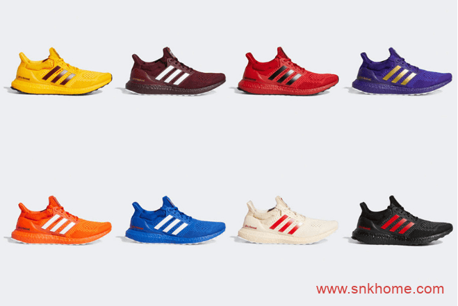 阿迪达斯UB1.0可替换 Logo 魔术贴 adidas Ultra Boost 1.0 “Indiana” UB系列NCAA八个专属配色 货号：FY5807