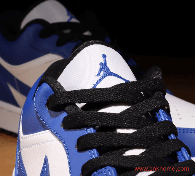 AJ1小风暴蓝低帮 Air Jordan 1 Low “Game Royal”已经发售 AJ1白蓝低帮 货号：553558-124