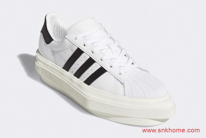 阿迪达斯贝壳头新品 Beyonce x adidas Superstar Platform贝壳头碧昂丝联名天价鞋 货号：FY7730