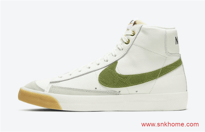 Nike Blazer Mid’77 耐克开拓者高帮 耐克高帮小白鞋新款即将发售 货号：DC1706-100