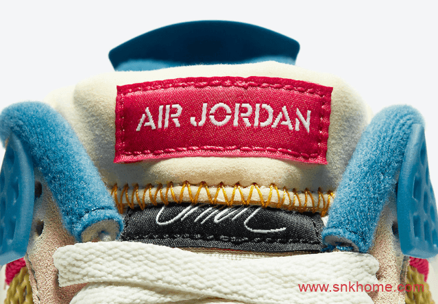 Union x AJ4蓝粉 海军蓝两个配色发售日期 Union x Air Jordan 4即将亮相  货号：DC9533-001/DC9533-800