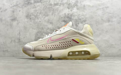 耐克MAX2090内马尔联名 Neymar x NIKE Air Max 2090“Light Brown” 耐克MAX2090反光气垫跑鞋 货号：CU9371-100