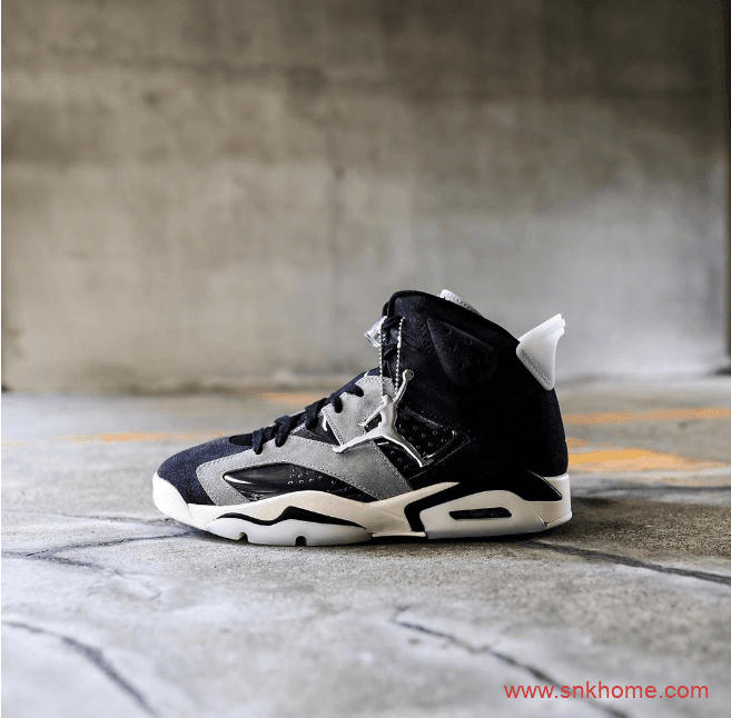 Air Jordan 6 WMNS “Smoke Grey” AJ6透明底黑灰麂皮新款发售日期 货号：CK6635-001